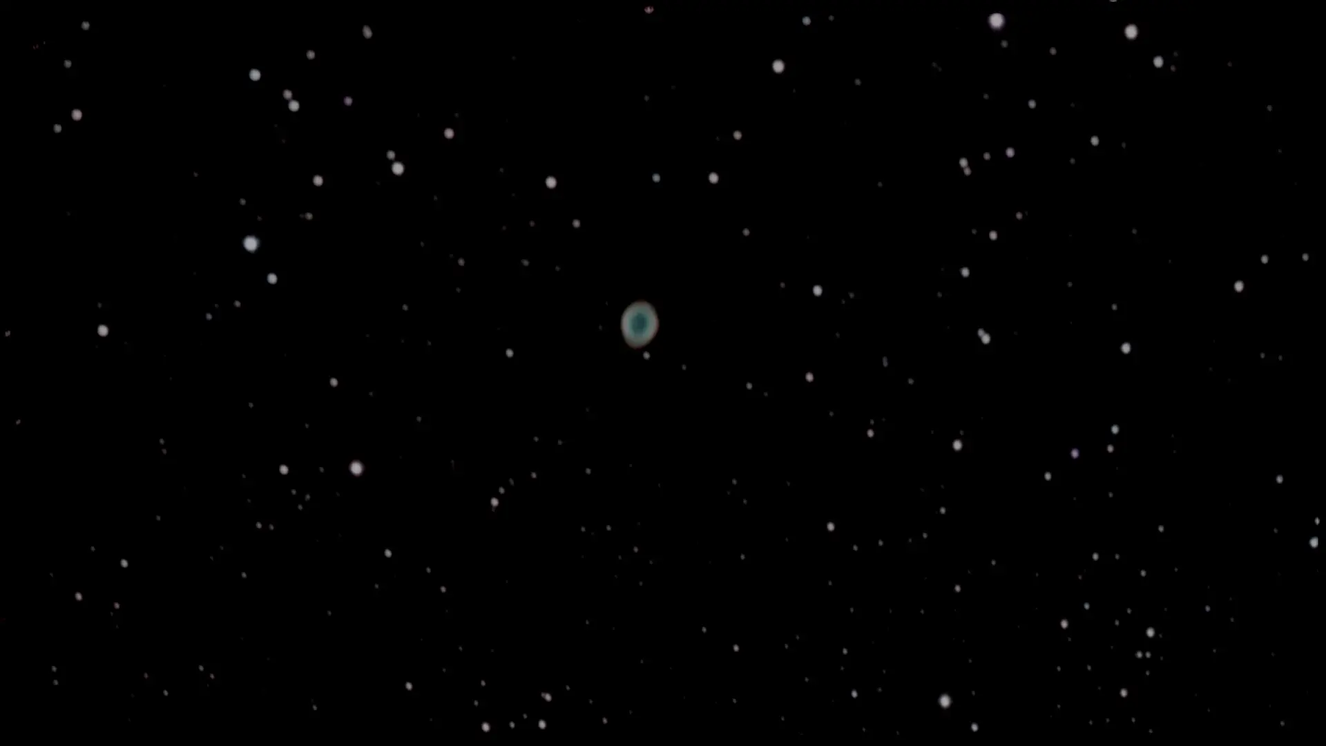 První pokus o Prstencovou mlhovinu (M57)